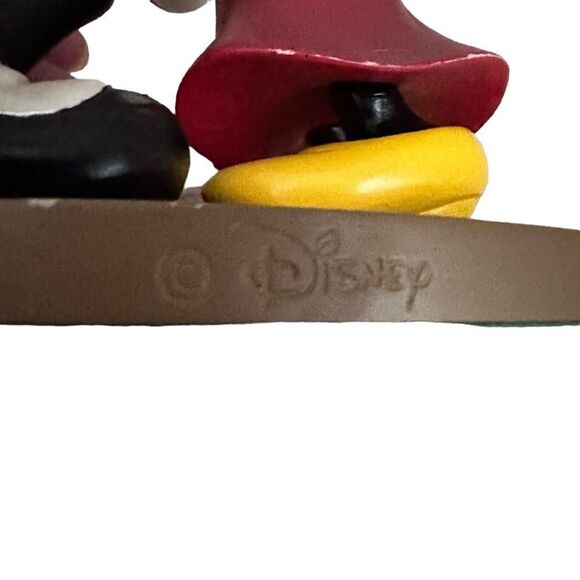 Disney 7” Figurine Minnie Mickey Mouse Dancing Waltz Tuxedo Collectable Ballroom - Picture 8 of 10